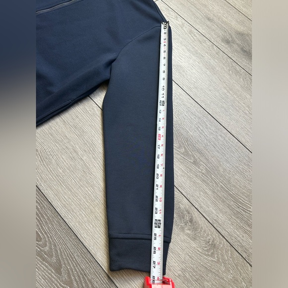 Ted Baker Tymos Navy Zip Up Sweatshirt Size 7 US SIZE 3XL - Picture 2 of 12